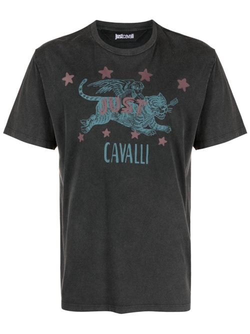 T-shirt uomo maniche corte JUST CAVALLI | 76OAHE04CJW13899